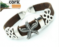 pulsera-estilo-corcho-dije-estrella pulsera-estilo-corcho-dije-estrella