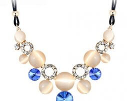 collar-rinstone-gemas-azul-tono-dorado collar-rinstone-gemas-azul-tono-dorado