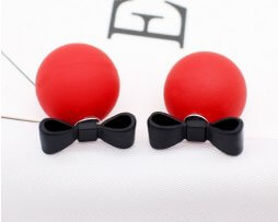 aretes-moño-perla-negro-rojo aretes-moño-perla-negro-rojo