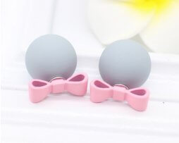 aretes-moño-perla-rosado-gris aretes-moño-perla-rosado-gris