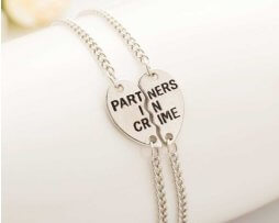 pulsera-pareja-partners-in-crime pulsera-pareja-partners-in-crime