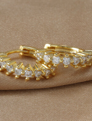 Aretes Mujer Brillo Diamante