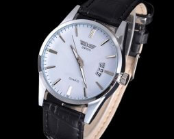 reloj-hombre-calendario-swidu-negro-blanco Reloj Hombre Calendario Negro Blanco Formal - relojes hombre