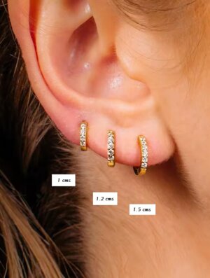 Set Aretes Suspiro Real