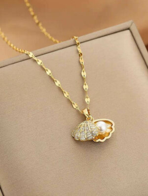 BRONCE CON BAÑO EN ORO 18k