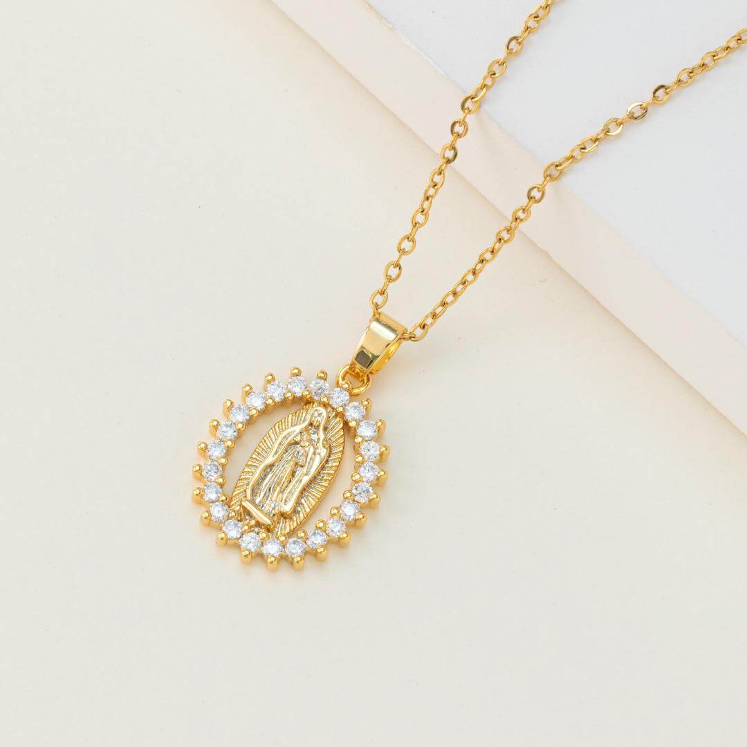 Collar Mujer Virgen Radiante
