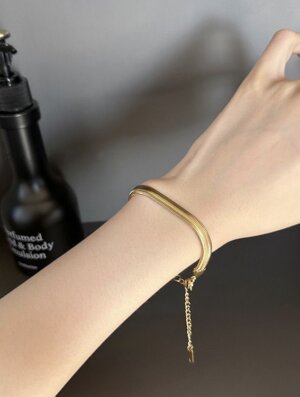 Pulsera Acero Fuerza Femenina