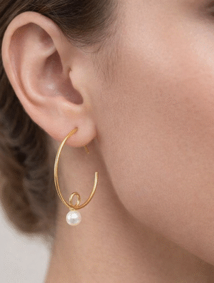 Aretes Acero Espiral de-Luz