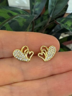 Aretes Mujer Corazon Encantado