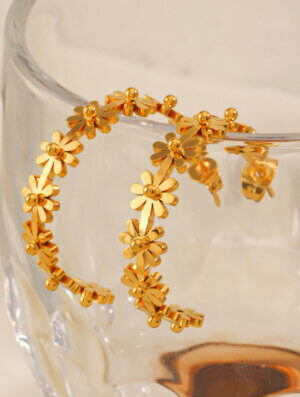 Aretes Acero Luz de-Margarita