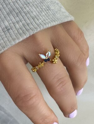 Anillo Mujer Brisa Azul