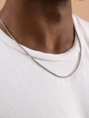 Cadena Acero Hombre Casual