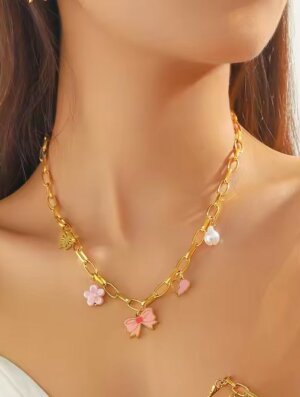 Collar Acero Dulce Amor