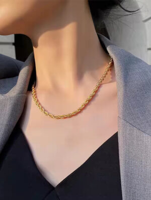 Collar Acero Empoderamiento Audaz