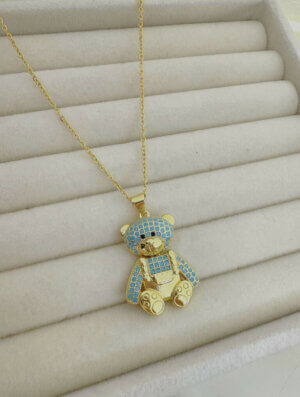 Collar Mujer Oso Inocente