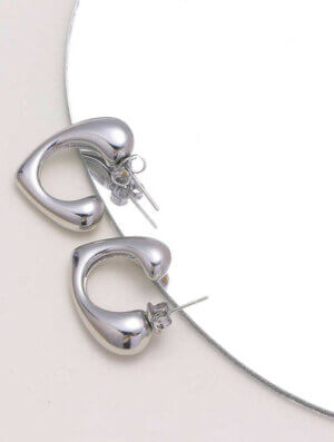 Aretes Acero Ritmo Rebelde