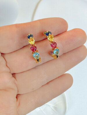 Aretes Mujer Latido Luminoso