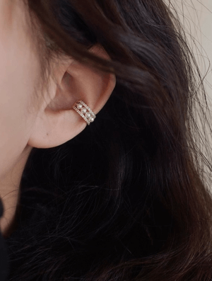 Ear Cuff Destello Nacar