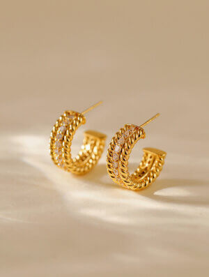 Aretes Mujer Esencia Cristalina