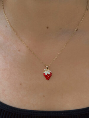 Collar Mujer Dulce Fresa