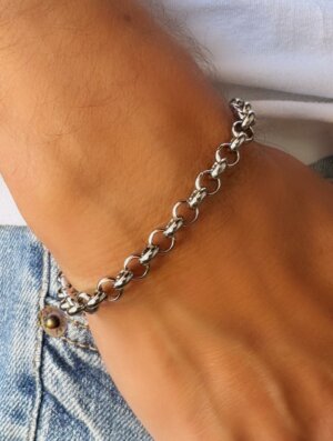 Pulsera Acero Hombre Vigor