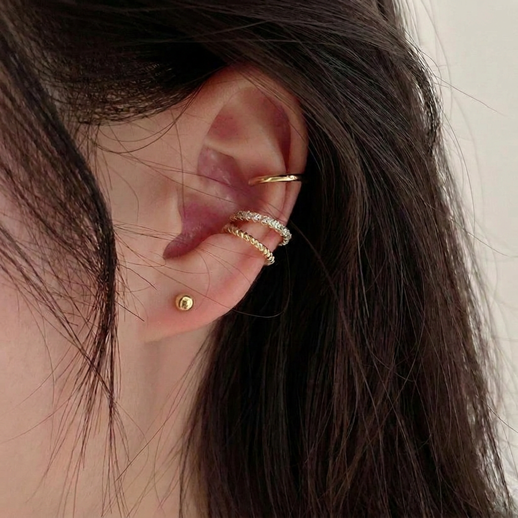 Set Ear Cuff Brisa-2