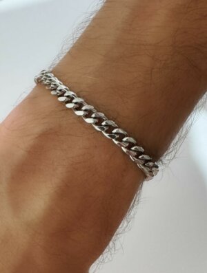 Pulsera Acero Hombre Nocturno