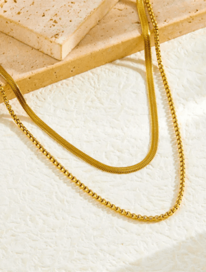 Collar Acero Luz Serena