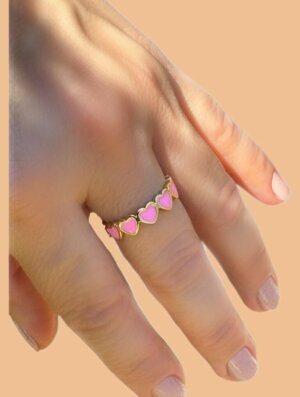 Anillo Mujer Rosado Encanto