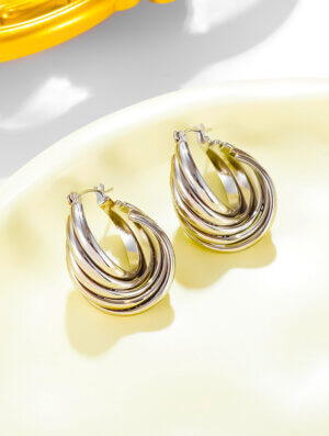 Aretes Acero Gran Encanto