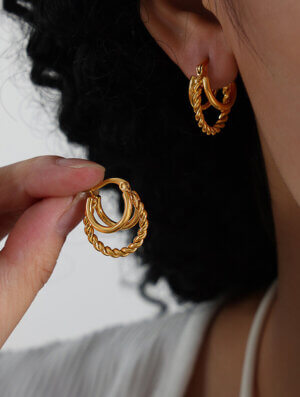 Aretes Acero Belleza Firme