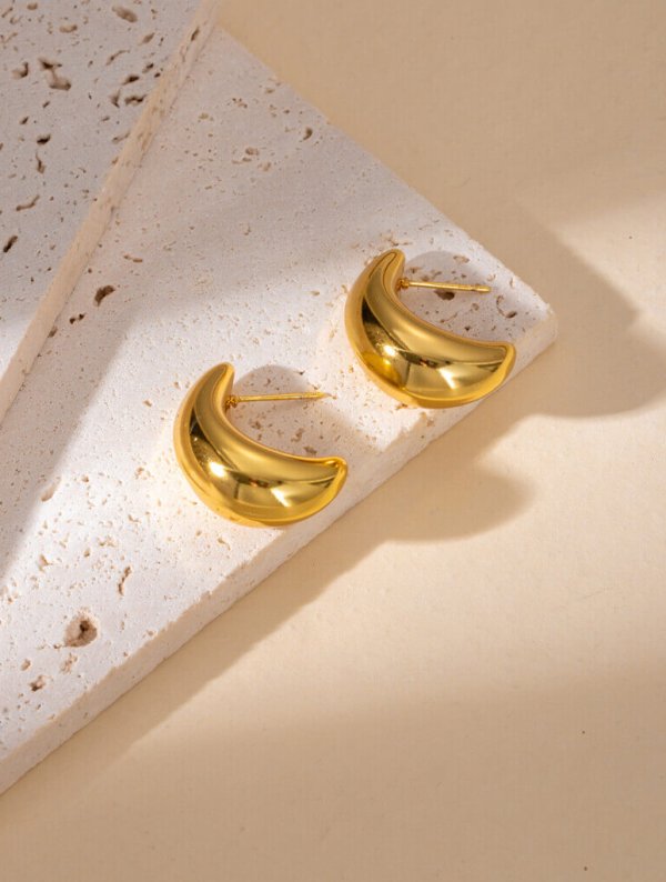 Aretes Acero Encanto Real