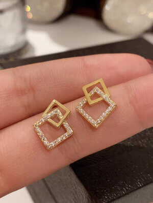 Aretes Mujer Luz Cristalina