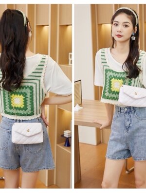 Mini Bolso Blanco Lirio