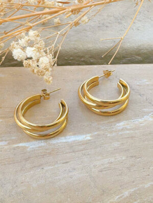 Aretes Acero Mujer Dulzura