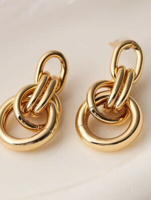 OUTLET Aretes Alma de-Oro