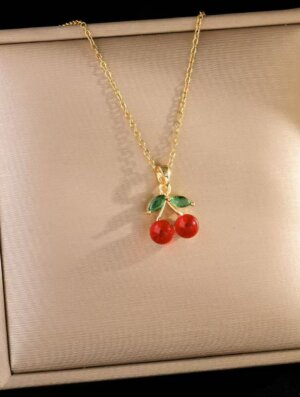 Collar Mujer Cereza Viva