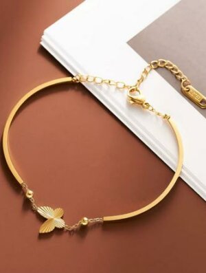 Pulsera Acero Mariposa Noble