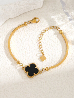 Pulsera Acero Tesoro Negro