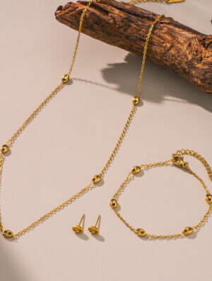 Set Acero Destello de-Cafe