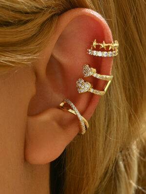 Set Ear Cuff Infusion