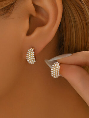 Aretes Mujer Perla Secreta