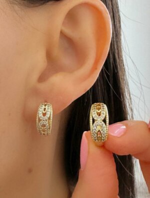 Aretes Xuping Luz Celestial
