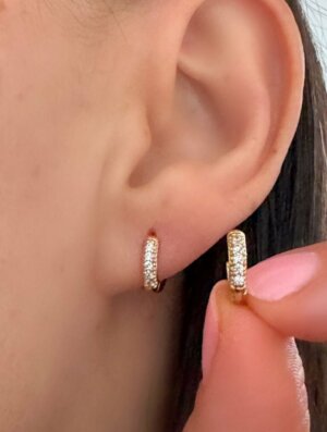 Aretes Xuping Mujer Brillante