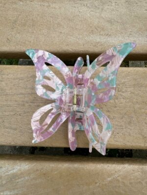 Pinza Caiman Mariposa Colores