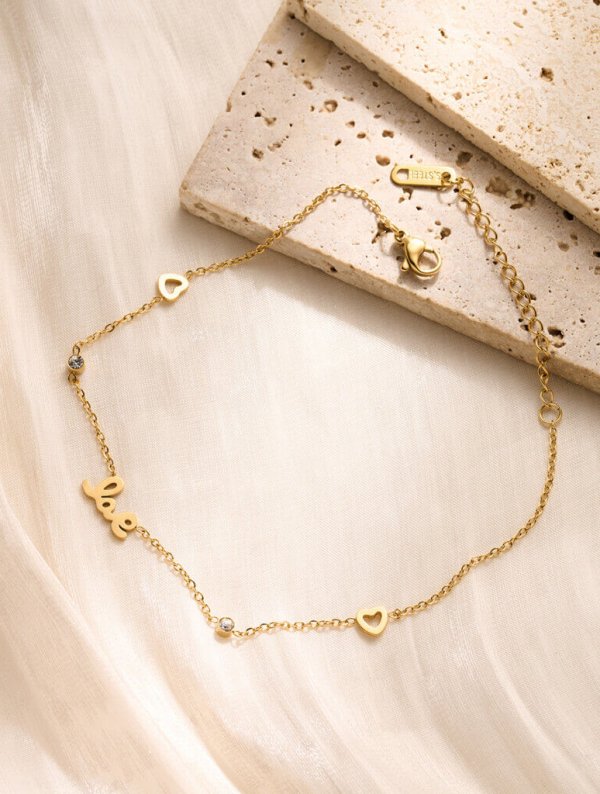 Pulsera Acero Brillo Amoroso
