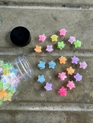 Set Pinzas Botella Estrella