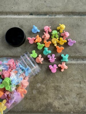 Set Pinzas Botella Orejas