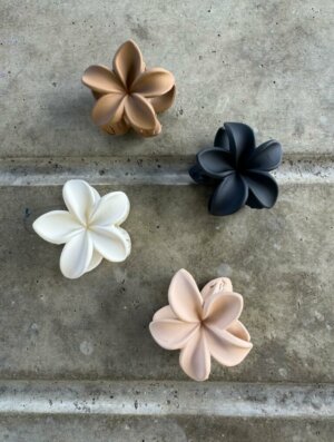 Set Pinzas Flor Clasica