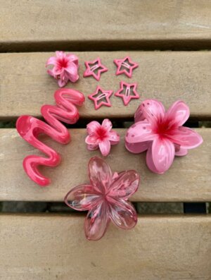 Set Pinzas x10 Magenta